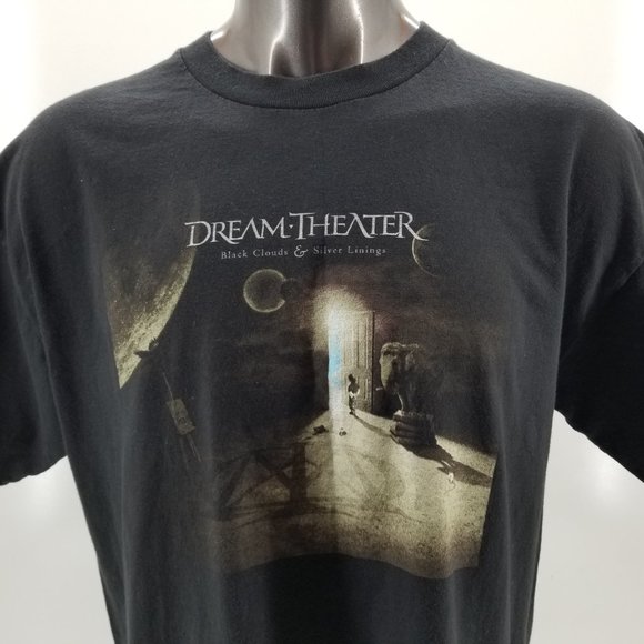 DREAM THEATER "Black Clouds & silver Linings" Concert MENS Tour T-Shirt XL 2009 - Picture 4 of 7